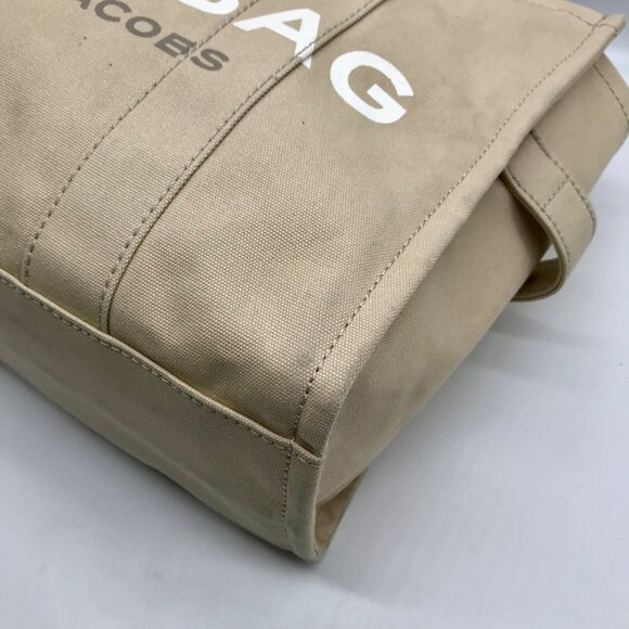 Marc Jacobs Beige Canvas Tote Bag - Picture 6 of 10